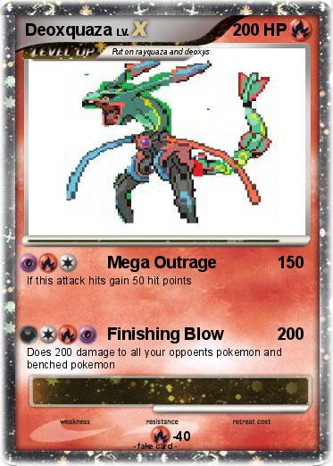 Pokemon Deoxquaza