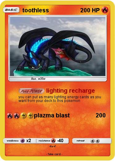 Pokemon toothless