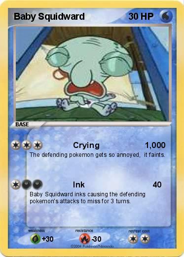 Pokemon Baby Squidward