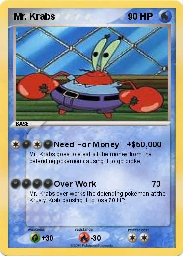 Pokemon Mr. Krabs