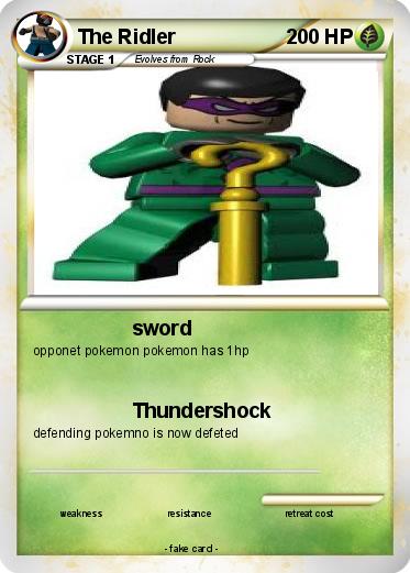 Pokemon The Ridler