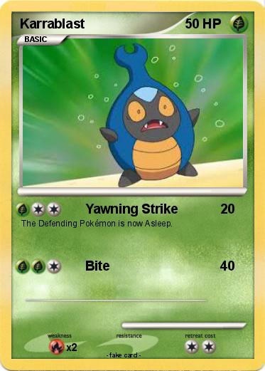 Pokemon Karrablast