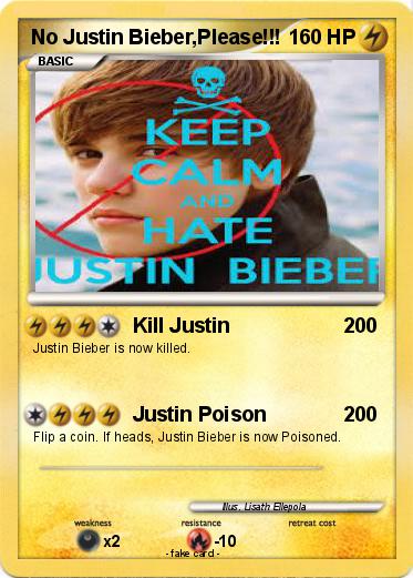 Pokemon No Justin Bieber,Please!!!