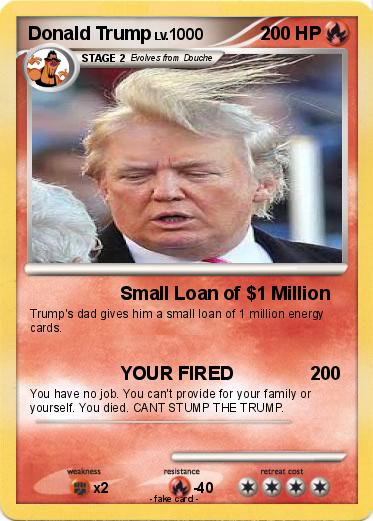 Pokemon Donald Trump
