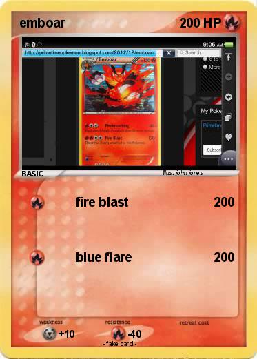 Pokemon emboar