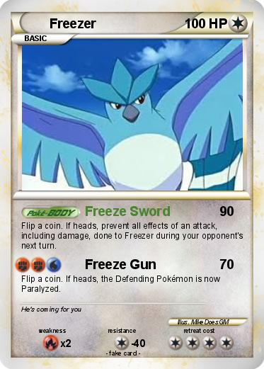 Pokemon Freezer