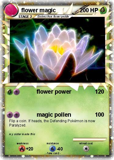 Pokemon flower magic