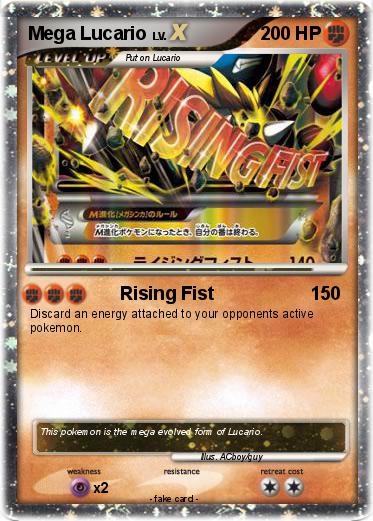 Pokemon Mega Lucario