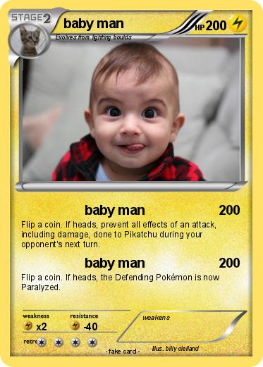 Pokemon baby man