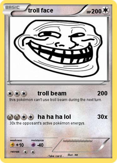 Pokemon troll face