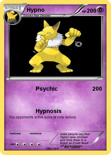 Pokemon Hypno