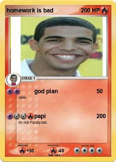 Pokemon homework is bad