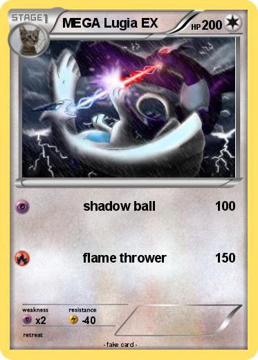 Pokemon MEGA Lugia EX