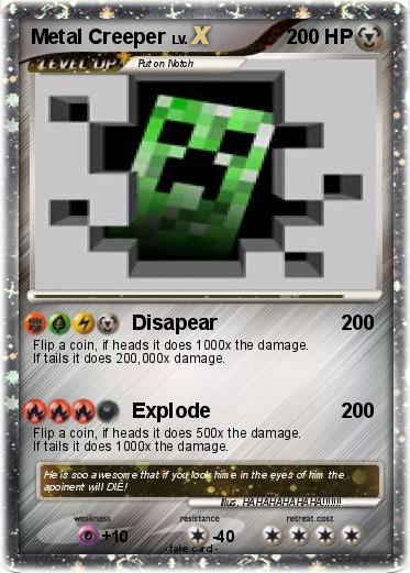 Pokemon Metal Creeper