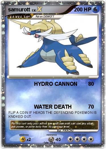 Pokemon samurott