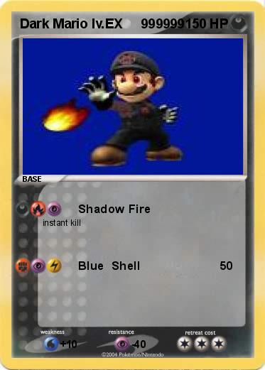 Pokemon Dark Mario lv.EX     999999