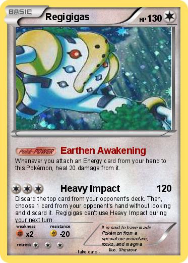 Pokemon Regigigas