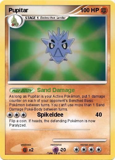 Pokemon Pupitar