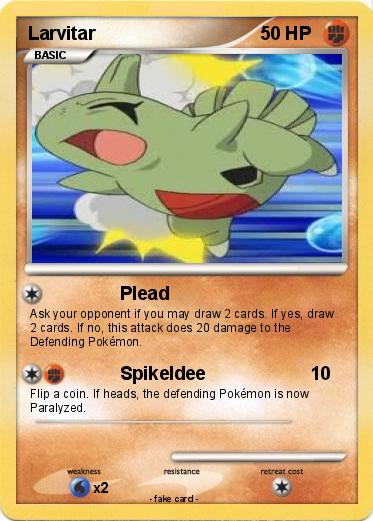 Pokemon Larvitar