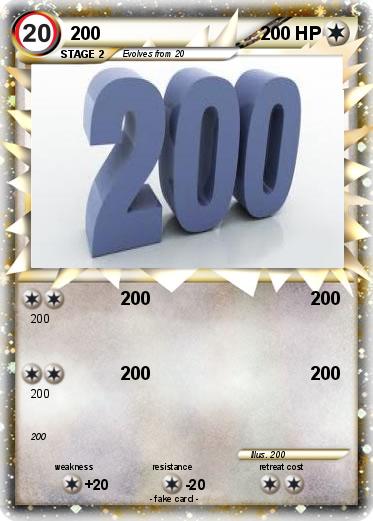 Pokemon 200