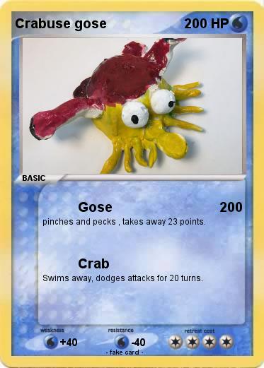 Pokemon Crabuse gose
