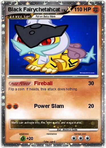 Pokemon Black Fairychetahcat