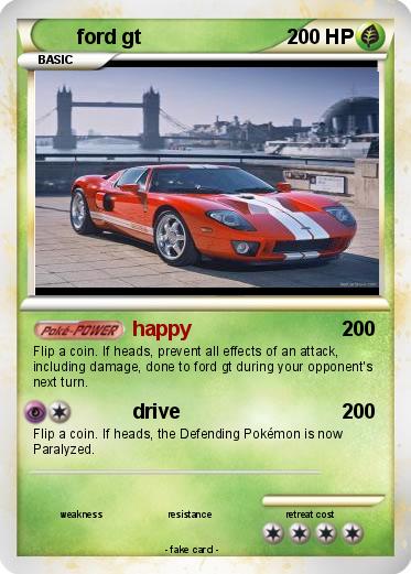 Pokemon ford gt