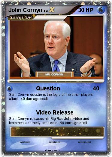 Pokemon John Cornyn