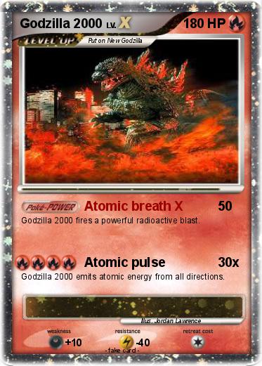 Pokemon Godzilla 2000