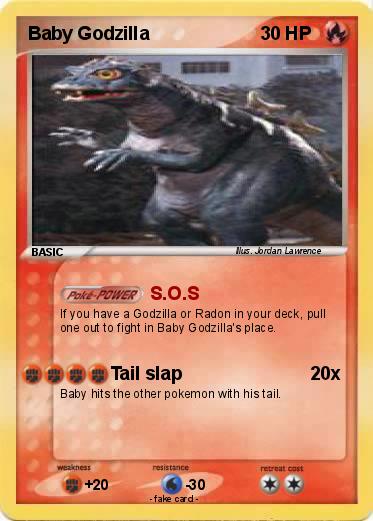 Pokemon Baby Godzilla