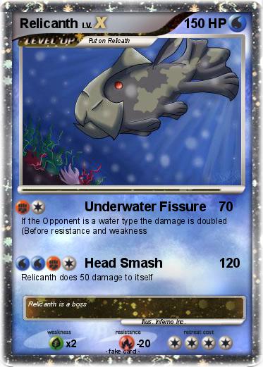 Pokemon Relicanth