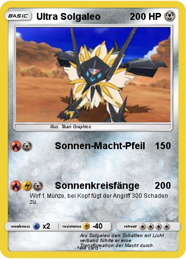 Pokemon Ultra Solgaleo