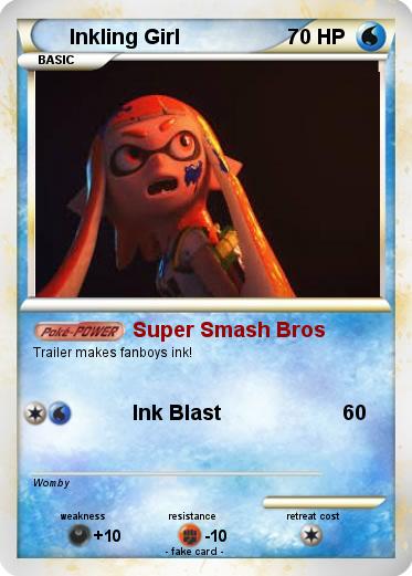 Pokemon Inkling Girl