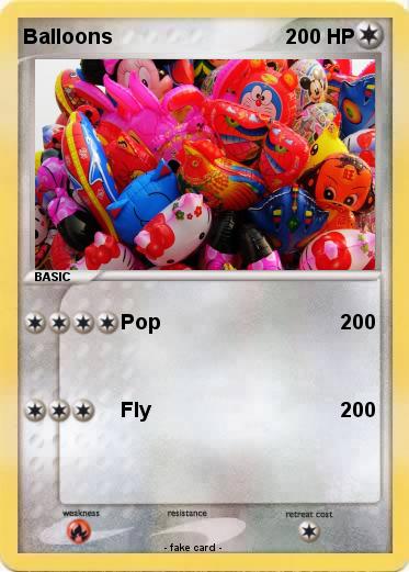 Pokemon Balloons