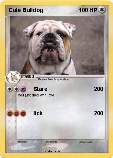 Pokemon Cute Bulldog