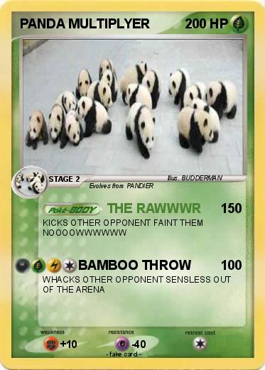 Pokemon PANDA MULTIPLYER