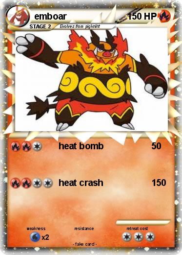 Pokemon emboar