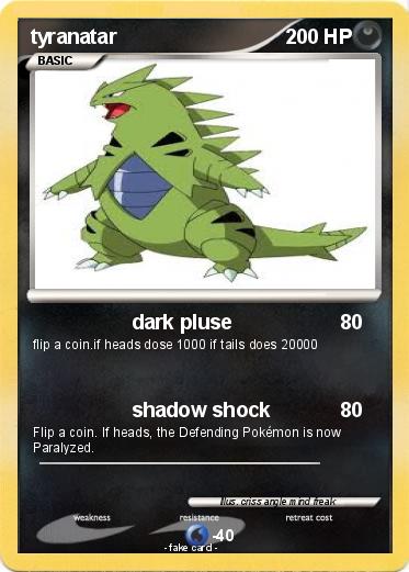 Pokemon tyranatar