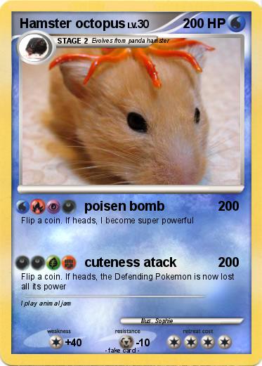 Pokemon Hamster octopus