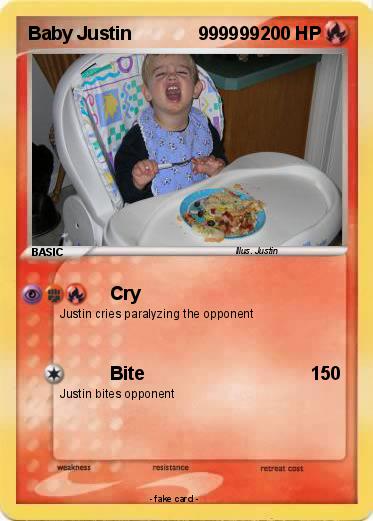 Pokemon Baby Justin             999999