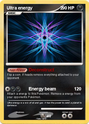 Pokemon Ultra energy                       2