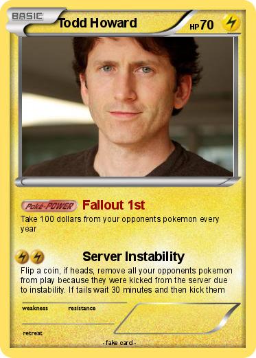 Pokemon Todd Howard