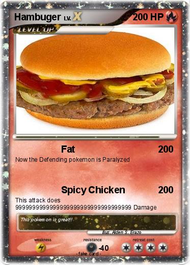 Pokemon Hambuger