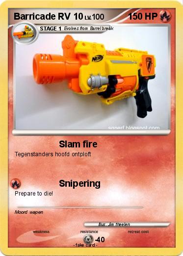 Pokemon Barricade RV 10