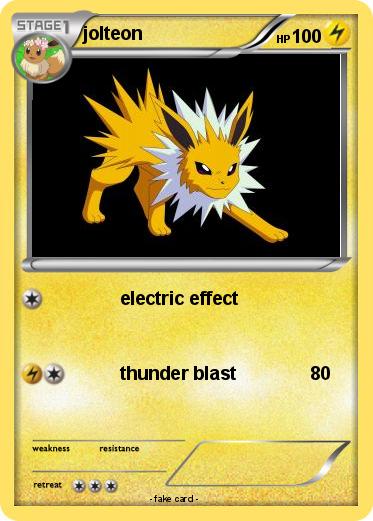 Pokemon jolteon