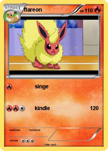 Pokemon flareon