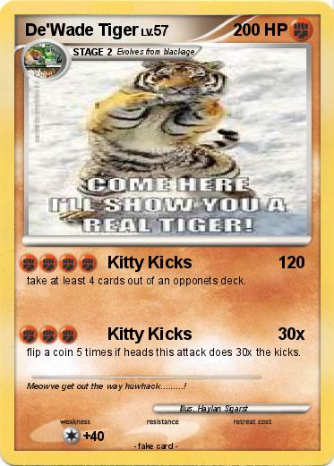 Pokemon De'Wade Tiger