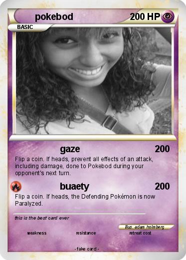 Pokemon pokebod