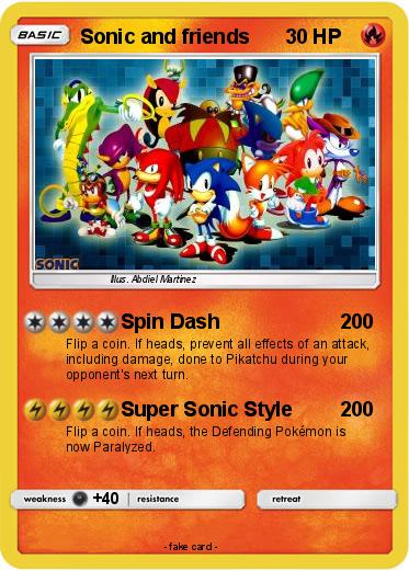 Pokemon Sonic and friends