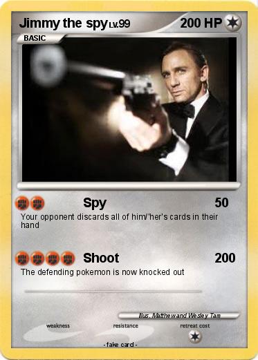 Pokemon Jimmy the spy
